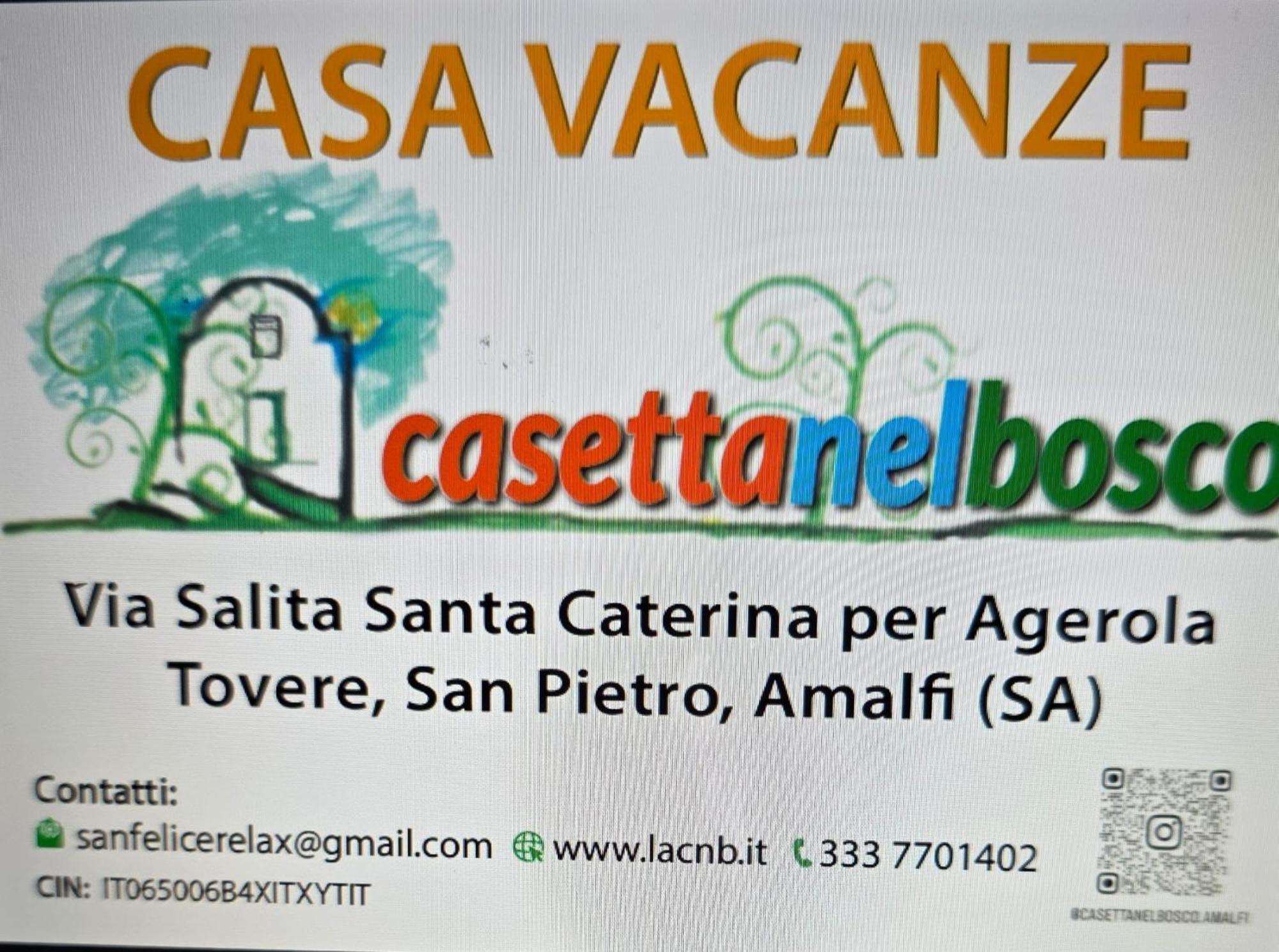 La Casetta Nel Bosco, אמאלפי מראה חיצוני תמונה